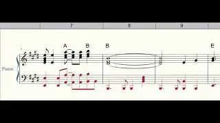 「怪獣のバラード」東海林修 佐藤振一郎編曲中級ピアノ楽譜動画