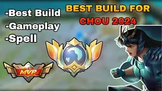 BEST BUILD CHOU 2024 | 1 HIT KILL‼️