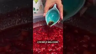 Strawberry Milk - You can store the strawberry pulp for 3-4 days in fridge #Shorts