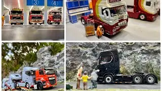 2025 🎇RECAP🎆 Mashup #photoshoot #modeltruck #truckspotting #scalemodel #trucks #scania #volvo #daf 