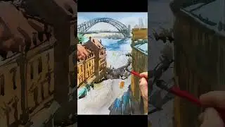 How to Paint Architecture and Iconic Landmarks in Watercolour | Sydney Harbour Focus #art #artistic