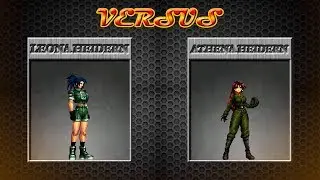 [KOF Mugen] Leona Heidern vs Athena Heidern
