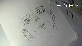 How to draw sakuna(jujutsu kaisen)super easy step by step for beginners part 1outline 
