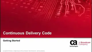 CDA: Getting Started with Continuous Delivery Code
