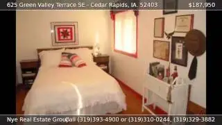625 Green Valley Terrace SE CEDAR RAPIDS IA 52403
