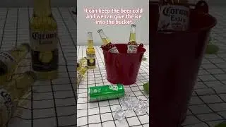 Metal ice bucket Home Party ice beer beverage Drink Beverage  Tub Wine Beer Chiller Champagne Bucket
