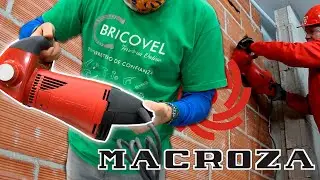 LA MEJOR ROZADORA DE PARED ES MACROZA