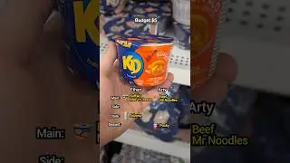 Drafting the Cheapest Dollar Store Meal w/ @itsARTYTIME