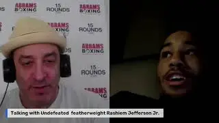Interview with Undefeated Featherweight Rashiem Jefferson Jr.