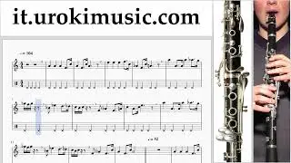 Corso di Clarinetto Star Wars - Imperial March Tablature Tab Parte#2 um-i276