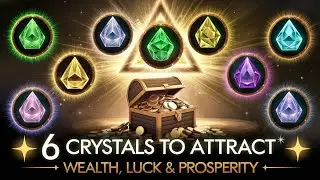 6 Crystals to Attract Wealth, Luck, and Prosperity  #Crystals#LuckAndProsperity#WealthAttraction