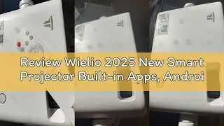 Review Wielio 2025 New Smart Projector Built-in Apps, Android 11, Native 1080P 4K Supported WiFi 6 B