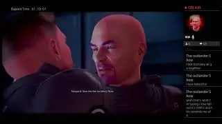 Bald Shep Goes Easy on Fist... #MELE #MassEffect #ME1 #CustomShepard #fist #Bald #purple #maleShep