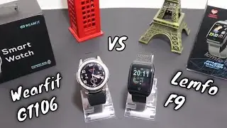 Wearfit GT106 vs Lemfo F9 which is better, design, performance, battery ?