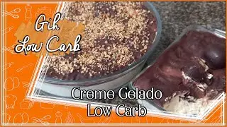 CREME GELADO LOW CARB - #GihLowCarb