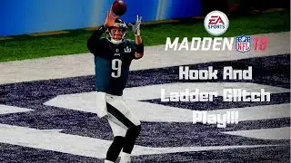 HOW TO DO THE HOOK AND LADDER TRICK PLAY IN MADDEN 18!!!