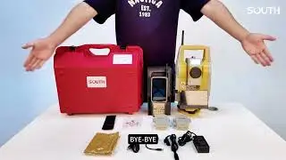 Robotic Total Station SOUTH NS30 | Unboxing |