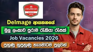Delmage Job Vacancies in Sri Lanka 2026 I Best Jobs Sinhala I New Jobs Opportunities