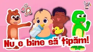 🐻🐢 Ursu și Țestoasa (Ep.8) | Nu e bine să țipăm | Cântece pentru copii | eusicasamea