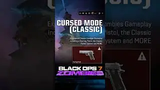 Классический режим Black Ops 7 Zombies ПОДТВЕРЖДЕН!! (Проклятый режим)