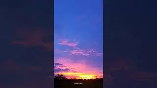 sunset at home 🏘️|sunset status| love music status #manikemagehithe