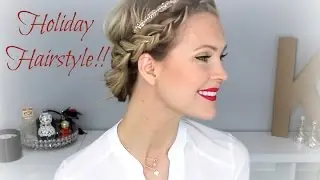 Simple, Beautiful Holiday Up do!