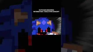 #outcomememories Sonic.exe retribution solo win screen CONCEPT #sonic  #sonicexe  #roblox  #shorts