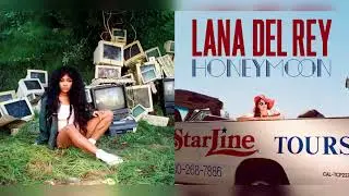 sza/lana del rey - the weekend/freak (req. mashup)