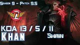 SKT Khan SWAIN vs NEEKO ADC - Patch 9.5 KR Ranked