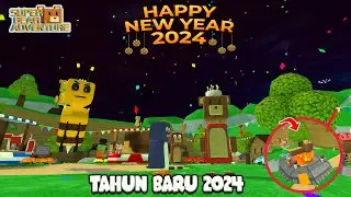 Experiment Sambut Tahun Baru 2024 Di Super Bear Adventure ~ Zia Dereza Rizky