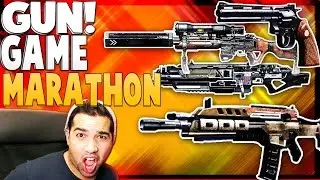 All Call of Duty Gun Games in 1 - Gun Game MARATHON - (BO1, BO2, Ghosts AW)