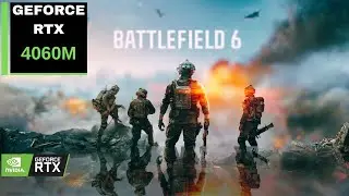 RTX 4060 Laptop on Battlefield 6 All Settings | Asus Tuf A15 Witth Ryzen 7 7735HS
