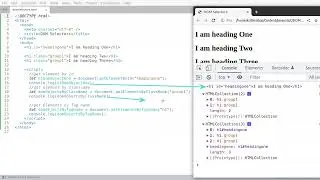 Javascript DOM Selector Part 2