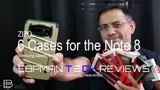 Six Rugged Samsung Note 8 Cases from Zizo Bolt, Ion & Static
