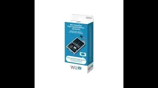 Nintendo Wiiu Gamepad High Capacity Battery 2550 mAh Every Brightness, Power Saving Mode