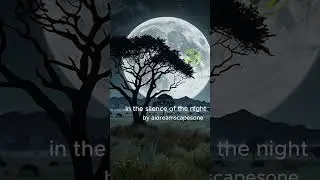 In the silence of the night - short #aimusic #ambientmusic #atmospheric #shorts