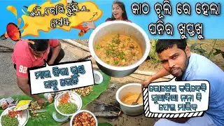 ରାନ୍ଧି ନଜାଣି ଚୁଲି ର ଦୋଷ 😆||Paneer Masala Making ||Outdoor Feast||Without Onion And Garlic Paneer