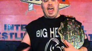 Big Heavy talks about UIWA World Heavyweight Champion coming to IWF-TN December 14th