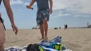 STPeach protecting from the sun