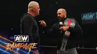 Did ROH Champion Claudio Castagnoli Accept Dustin Rhodes' Challenge? | AEW Rampage, 8/19/22