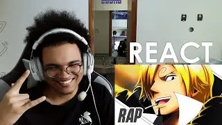 React Rap do Sanji (One Piece) | Perna Negra | Basara