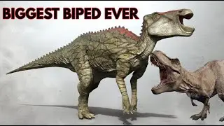 Shantungosaurus: The Hadrosaur Bigger Than T.rex! 16 Ton Biped