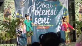 Sinden Cilik :Laurel dan adik Yoan. Ulan andung andung