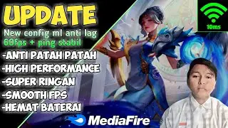 new update!!config ml anti lag 60fps + ping booster 2021 terbaru | patch boomanders