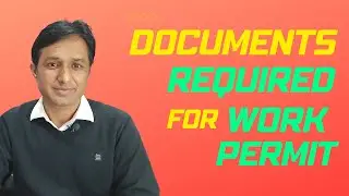 Documents required fo work permit in Europe | कौन कौन से documents चाहिए work permit के लिए
