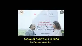 Dheeraj Nair on Future of Arbitration in India: Institutional over Ad Hoc #DAW2025 #Arbitration