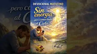 Devocional matutino - sin energ&iacute;a... Pero conectado al cielo 