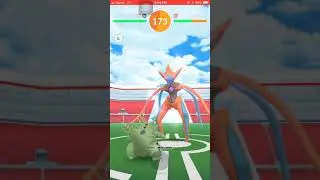 Deoxys (Attack) solo - 1 Tyranitar only