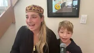 Four Questions (Hebrew) with Cantor Magda Fishman (and Yair!)