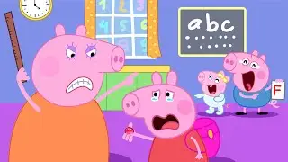 Mummy Pig, Don't Angry With PEPPA Of A Bad Grade?!! | Peppa Funny Animation